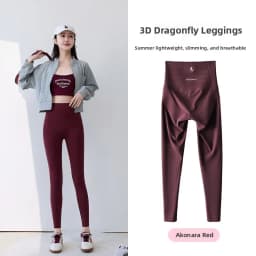 Slimming Upgrade Version Double Cross High Waist Women's Terngling Pants Tight Fit Base Layer Pants Autumn Winter Shark Pants