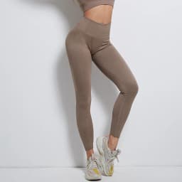 Women Knitted Striped Leggings High Waist Athletic Yoga Workout Fitness Ribbed Gym Tights Elastic Sportwear Drop Shipping
