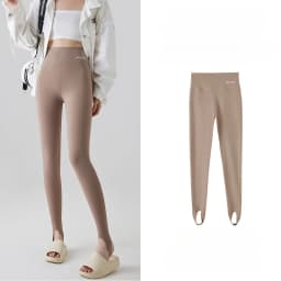 Women's Seamless Foot Pants Yoga Leggings Skin-Touch Sexy High Waist GYM Workout Shark Pants Summer Outdoor Sports Fitness