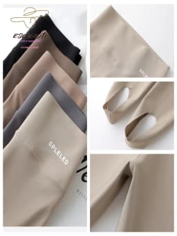 Women's Seamless Foot Pants Yoga Leggings Skin-Touch Sexy High Waist GYM Workout Shark Pants Summer Outdoor Sports Fitness