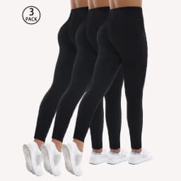 Autumn Winter 3PACK Women's Solid Color Plush Thick Sexy Tight Legging Black Bottom Cat Casual Sports Elegant Fitness Yoga Pants