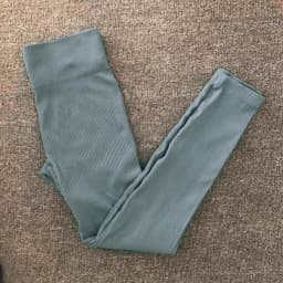 Women Knitted Fitness Cute Leggings Striped High Waist White Leggins Yoga Sports Gym Tights Casual Workout Outdoor Pnats