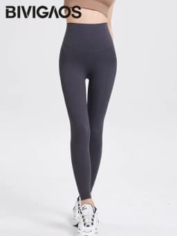 BIVIGAOS High-Quality Summer Sunscreen Shark Leggings Women Ultra-Thin High Elastic Nude Feeling Seamless Sport Fitness Leggings