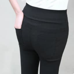 Black High-Waist Hole Design Thin Base Layer Pants Women's Outerwear Tight Fit Ankle-Length Slimming Nine-Piece Small Black P...