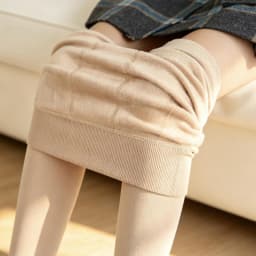 Ladies Pearl Velvet Footed Leggings Fleece Lined Thick Warm One Piece Thermal Pant Fall Winter Outer Wear Stretch Women Trousers
