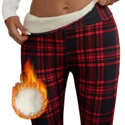 New 2025 Women's Warm Leggings FCE Thickened Printed Long Pants Autumn Season Fashion Ladies' Base Layer Trousers