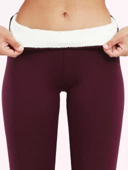 Winter Ultra Thick Imitation Lamb Cashmere Artificial Velvet Leggings Women Plush Thickened High Waisted Long Warm Pants
