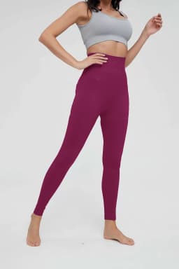 High Waist Sports Leggings Women Solid Color Seamless Pants High Quality Gym Workout Running Fitness Leggings Butt Lift Pants