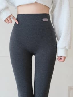 Spring Autumn Women's Knit Leggings Cotton Slimming Tights Fleece Pant Black Stretch Gray Thick Warm Leggings for Women Clothing