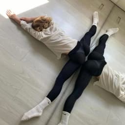 Fashion Spliced Leggings Women Sexy Hip Lift Tights Middle Stretch High Waist Gym Trainning Running loose Yoga Sports Leggings