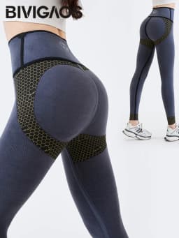 BIVIGAOS Fall Winter Multi Thickness Leggings Women High Waist Velvet Thick Sharkskin Warm Leggings Butt Lifter Fleece Leggings