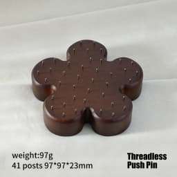 High Quality Beech Wood Display Stand for 16G/14G/Threadless Push Pin Piercing Body Jewelry Modern Display Holder