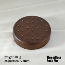High Quality Beech Wood Display Stand for 16G/14G/Threadless Push Pin Piercing Body Jewelry Modern Display Holder