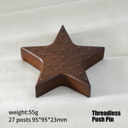 High Quality Beech Wood Display Stand for 16G/14G/Threadless Push Pin Piercing Body Jewelry Modern Display Holder