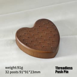 High Quality Beech Wood Display Stand for 16G/14G/Threadless Push Pin Piercing Body Jewelry Modern Display Holder