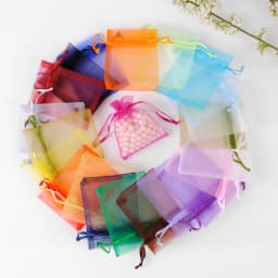 Wholesale 1000pcs Organza Gift Bags 5x7 7x9 9x12 10x15cm Christmas/Wedding/BirthdayJewelry/Gift Packing Drawstring Bags