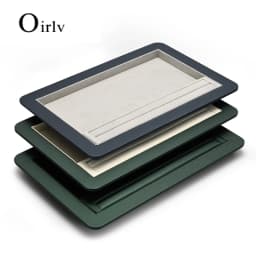 Oirlv Jewelry Tray Premium Organizer for Rings, Earrings & Bracelets, Elegant Soft Lining Perfect for Jewelry Display & Storage