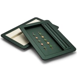 Oirlv Jewelry Tray Premium Organizer for Rings, Earrings & Bracelets, Elegant Soft Lining Perfect for Jewelry Display & Storage