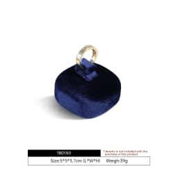 Yinbeini Velvet Jewelry Ring Earring Display Stand Counter Window Showcase Props For Boutique Retail Store TB011