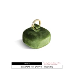 Yinbeini Velvet Jewelry Ring Earring Display Stand Counter Window Showcase Props For Boutique Retail Store TB011