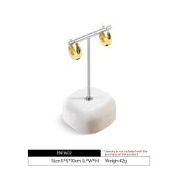 Yinbeini Velvet Jewelry Ring Earring Display Stand Counter Window Showcase Props For Boutique Retail Store TB011