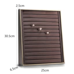 Pink Velvet Jewelry Exhibition Display Props Storage of Jewelry Bevel Ring Earring Display Tray Jewelry Ear Stud Storage Organiz