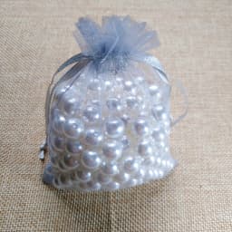 100pcs 9x12 10x15 13x18 15x20CM Gray Organza Bags Wedding Gift Bag Pouches Birthday Party Christmas Gift Jewelry Packaging Bags