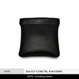 Oirlv PU Leather Jewelry Packaging Bags Necklace Ring Bracelet Earrings Organizer Storage Snap High End Mini Gift Jewelry Pouch