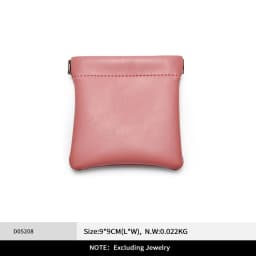 Oirlv PU Leather Jewelry Packaging Bags Necklace Ring Bracelet Earrings Organizer Storage Snap High End Mini Gift Jewelry Pouch