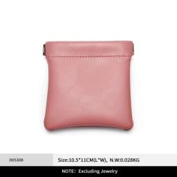 Oirlv PU Leather Jewelry Packaging Bags Necklace Ring Bracelet Earrings Organizer Storage Snap High End Mini Gift Jewelry Pouch