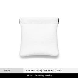 Oirlv PU Leather Jewelry Packaging Bags Necklace Ring Bracelet Earrings Organizer Storage Snap High End Mini Gift Jewelry Pouch