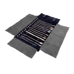 Luxury Velvet Chain Jewelry Storage Roll Bag Pendant Necklace Organizer Pouch Watch Bracelet Display Holder Travel Case Portable