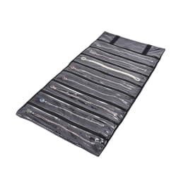 Luxury Velvet Chain Jewelry Storage Roll Bag Pendant Necklace Organizer Pouch Watch Bracelet Display Holder Travel Case Portable