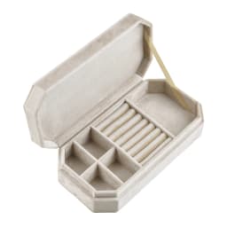 TAIMY Travel Velvet Jewelry Box Portable Ring Necklace Bracelet Storage Box Custom Logo Jewelry Case Jewellery Organizer