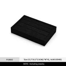 WoodTen Ring Display Tray Earring Stand Jewelry Organizer Counter Display Tray for Store Specialized in Ring and Earring Display