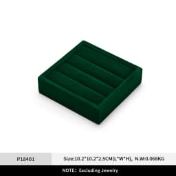 WoodTen Ring Display Tray Earring Stand Jewelry Organizer Counter Display Tray for Store Specialized in Ring and Earring Display