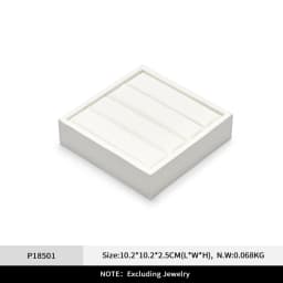 WoodTen Ring Display Tray Earring Stand Jewelry Organizer Counter Display Tray for Store Specialized in Ring and Earring Display