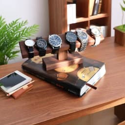 Wooden New T-Bar Vintage Walnut Bracelet Chain Watch Rack Jewelry Organizer Hard Display Stand Holder Size