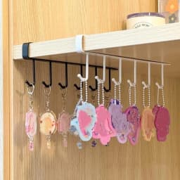 Keychain Hanger Pendants Display Rack Storage Rack Rotatable Rack Hair Ring Rope Desktop Finishing Holder For Earrings Watch