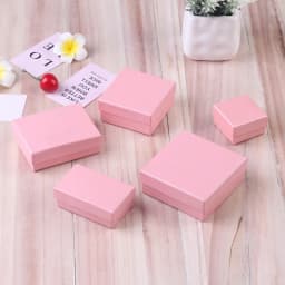 12pcs/ Lot Simple Box Earnail Rings Earrings Bracelet Necklace Gray Black Paper Jewellry Display Case Jewelry Organizer Boxes