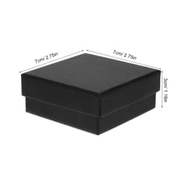 12pcs Cardboard Jewelry Boxes Earrings Rings Necklace Bracelet Storage Case Reusable Gift Packaging Boxes Reusable Organizer