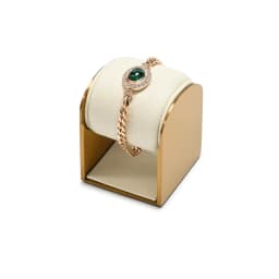 WoodTen Beige Jewelry Display Prop for Ring Bracelets Portrait Chest Necklaces Store Exhibition Microfiber Jewelry Display Stand