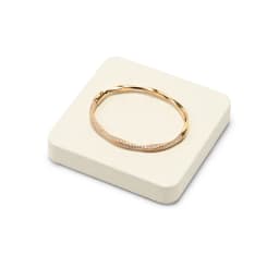 WoodTen Beige Jewelry Display Prop for Ring Bracelets Portrait Chest Necklaces Store Exhibition Microfiber Jewelry Display Stand