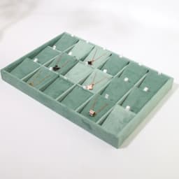 Jewelry Rack Display Pink Velvet Cloth Window Necklace RingJewelry Exhibitor Props High-End Display Props Free Combination