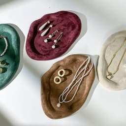 Colorful Jewelry Tray for Ring Stud Brooch Hair Clip Jewelry Shop Counter Accessory Small Handicraft Storage Display Plate