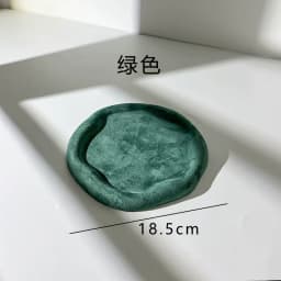 Colorful Jewelry Tray for Ring Stud Brooch Hair Clip Jewelry Shop Counter Accessory Small Handicraft Storage Display Plate