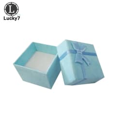 120pcs/lot Paper Ring Box Jewelry Boxes for Organizer Jewelry Display Assorted Colors Ring Box Small Gift Boxes