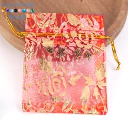 50pcs/Lot Colorful Drawstring Organza Bags Jewelry Packaging Bags Candy Wedding Party Bags Wholesale Gifts Pouches Wholesales