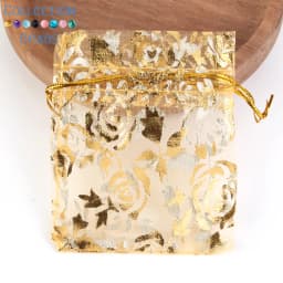 50pcs/Lot Colorful Drawstring Organza Bags Jewelry Packaging Bags Candy Wedding Party Bags Wholesale Gifts Pouches Wholesales