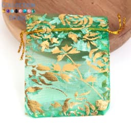 50pcs/Lot Colorful Drawstring Organza Bags Jewelry Packaging Bags Candy Wedding Party Bags Wholesale Gifts Pouches Wholesales